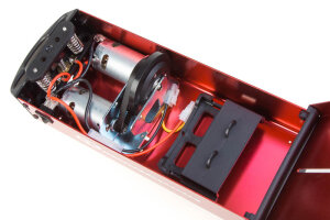 Robitronic R06010 Nitro Starterbox rood voor Buggy & Truggy 1/8