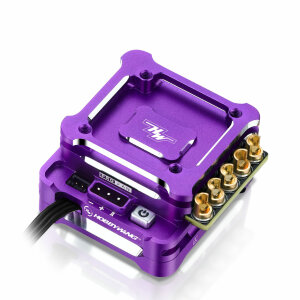 Hobbywing HW30112616 Xerun XD10 Pro Violett Drift Brushless Regler 100A, 2s LiPo
