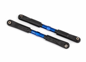 Traxxas TRX9549X toe-in rods 120mm alloy blue with ball...