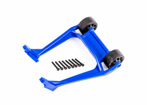 Traxxas TRX9576X Wheelie-Bar blauw (gemonteerd)