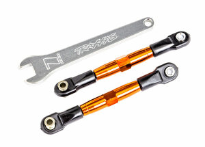Traxxas TRX2444T camber bar pre aluminium tube orange...