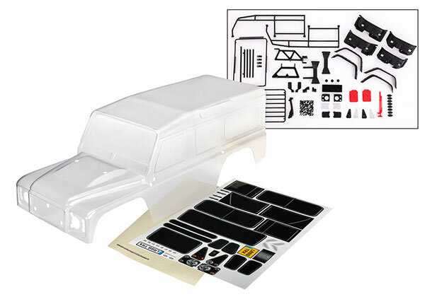 Kit Carrosserie Rigide Range Rover Classic 1/10 - Pour Axial SCX10 I/II Et Traxxas TRX-4 - Neuf