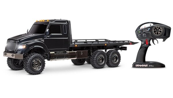 Traxxas TRX88086-4 TRX-6 Ultimate RC Hauler Flatbed Truck 1/10 6x6 RTR 6WD Brushed 2,4 GHz Tempomat Wasserfest