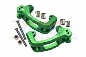 GPM-SLE019-G Front C-Hubs in 7075-T6 Aluminium Green