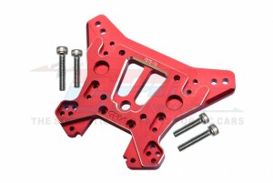 GPM-SLE030-R Rear shock tower in 7075-T6 aluminium red