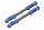 GPM-SLE054S-B Sturzstangen Tie Rod Camber Link vorne aus Aluminium und Edelstahl Blau