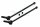 GPM-SLE133F/RS-BK CVD front or rear drive shaft in 4140 carbon steel Black