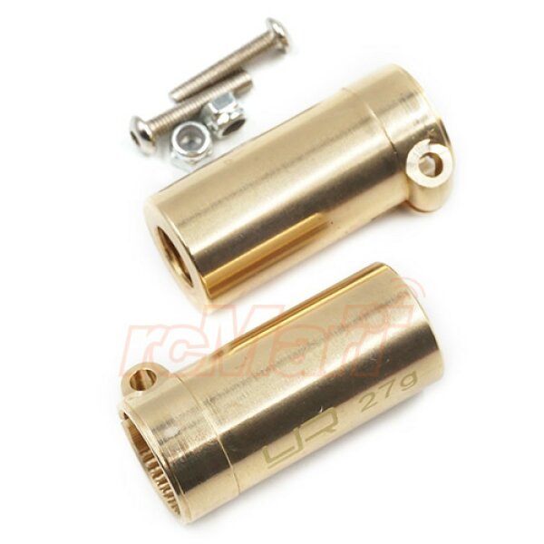 GPM Aluminium Front Adjustable Mount Für Axial SCX10 II (AX90046, AX90047) – 1 Paar Set, Blau | Verstellbare Befestigung Für Originalen Stoßdämpferturm