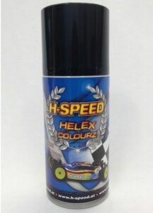 HSPEED HSPS002 Lexan Spray zwart Inhoud 150ml