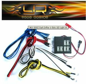 Yeah Racing LK-0002 Donkere 6-Slots LED-lampen Speciale...