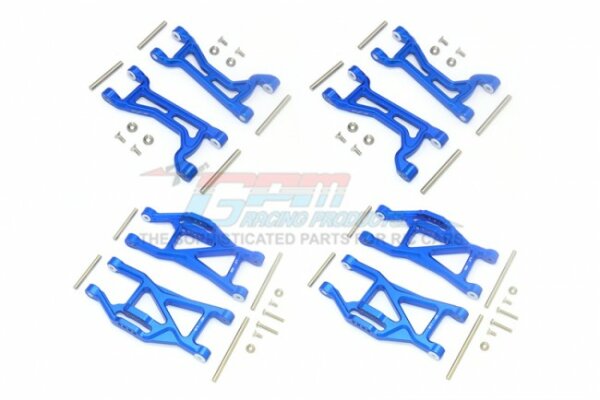 GPM TXMS5455-B Front and rear upper and lower aluminium suspension arms