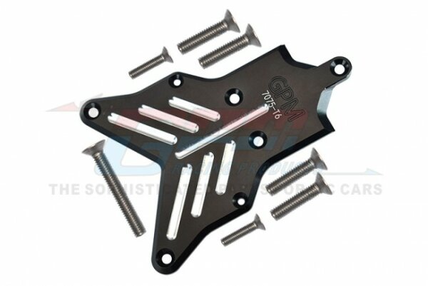 GPM SLE331R-BK Aluminium 7075 T6 rear chassis protection plate