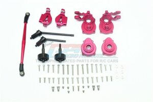 GPM TRX4H100F-R Aluminium front C-Hubs + steering knuckle...