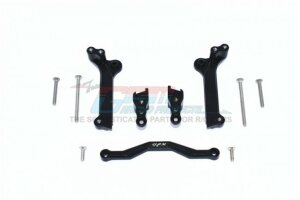 Bash Armor Rear Suspension Arms (Red) – Heavy-Duty Upgrade For ARRMA 3S Granite, Senton & Vorteks, Tough Nylon Gullwing Design
