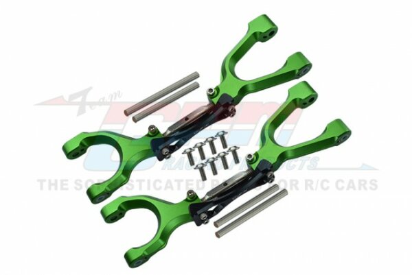 GPM TXM054SN-G-BK Spring steel + aluminium support with front / rear wishbone top set