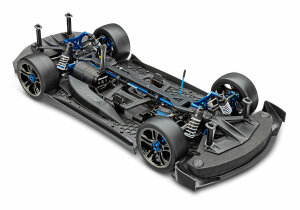 Traxxas TRX64077-3 XO-1 Supercar 160km/h+ 1:7 4WD Telemetry, TSM Stability System with Traxxas 4S Combo Red V. 2022