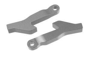 Team Corally C-00130-045-1 Team Corally - Aluminum Lever - Rear - Silver - 2 pcs