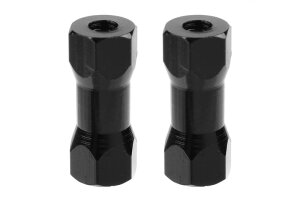 Team Corally C-00130-219 Chassis Post - 15mm - M3 - Black...