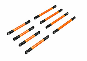 Traxxas TRX9749-ORNG Suspension-Link Set komplett orange,...