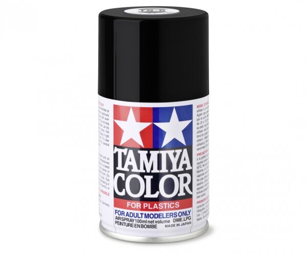 Tamiya 300085006 Spray TS-6 noir mat 100ml
