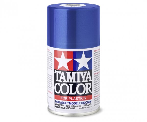 Tamiya 300085019 Spray TS-19 bleu métallique brillant 100ml
