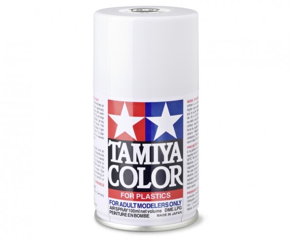 Tamiya 300085027 Spray TS-27 Bianco opaco 100ml