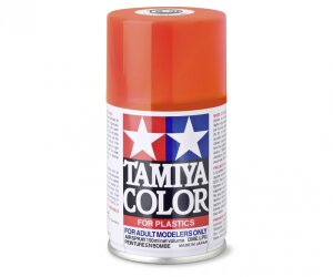 Tamiya 300085036 Spray TS-36 neon piros f&eacute;nyes 100ml