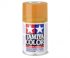 Tamiya 300085073 Spray TS-73 Orange Transparent/Clear...