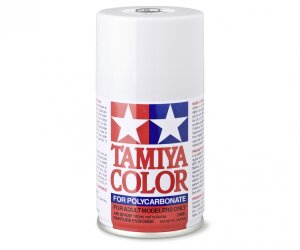 Tamiya 300086001 Spray PS-1 Weiss Polycarbonat 100ml