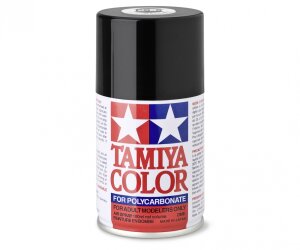 Tamiya 300086005 Spray PS-5 Zwart Polycarbonaat 100ml