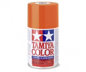 Tamiya 300086007 Spray PS-7 Orange Polycarbonat 100ml