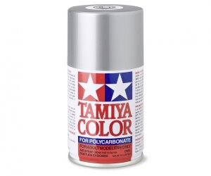Tamiya 300086012 Spray PS-12 Silber Polycarbonat 100ml