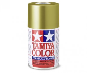 Tamiya 300086013 Spray PS-13 Gold Polycarbonat 100ml