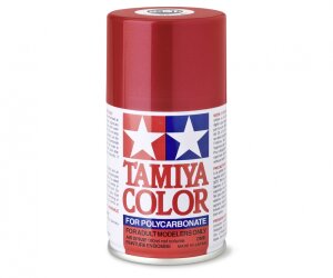 Tamiya 300086015 Spray PS-15 Metallic Rot Polycarbonat 100ml