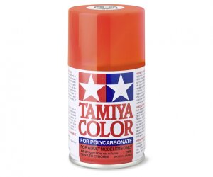 Tamiya 300086020 Spray PS-20 Policarbonato rosso neon 100ml
