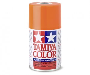 Tamiya 300086024 Spray PS-24 Neon Orange Polycarbonate 100ml