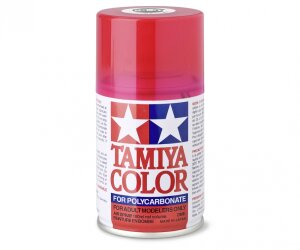 Tamiya 300086037 Spray PS-37 Translucent Red Polyc. 100ml
