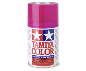 Tamiya 300086040 Spray PS-40 Translucent Rosarot Polyc. 100ml