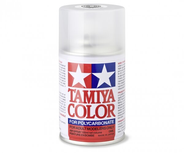 Tamiya 300086055 Vernice trasparente spray PS-55 policarbonato opaco 100ml