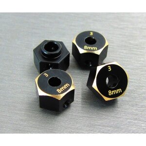 SAMIX SAMscx3-4063-8 brass hex adapter 8mm