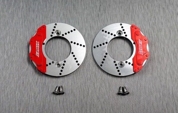 SAMIX SAMscx6-6412 scale brake rotor and caplier set (for brass knuckle only)