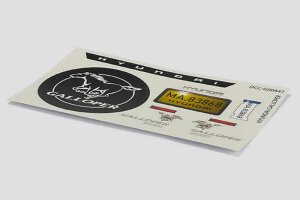 Carisma 16372 Custom Sticker Set For Mk1 Front