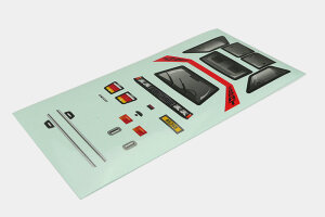 Carisma 16375 MSA-1E 2.0 Subaru Brat Decal Sheet Set