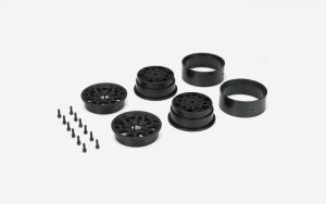 Carisma 16397 SCA-1E Toyota Tacoma TRD Pro Beadlock Wheels Only (Pr)