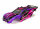 Traxxas TRX6734P Karo Rustler 4X4 rose/violet, cpl. peint