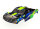 Traxxas TRX6812G Karo Slash VXL 2WD (convient aussi au Slash 4x4) vert/bleu, cpl. la