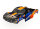 Traxxas TRX6812T Karo Slash VXL 2WD (adatto anche a Slash 4x4) arancio/blu, compl.