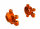 Traxxas TRX9737-ORNG Braccio dello sterzo 6061-T6 Alu anodizzato arancione l/r +KT