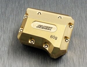 SAMIX SAM-trx4-4075G Diff cover brass (1) gold