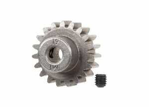 Traxxas TRX6480X pinion 19Z (1.0 pitch) for 5mm shaft only for steel gear +
